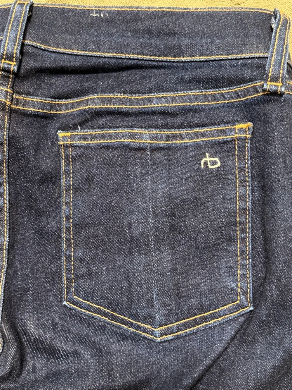 Rag & Bone Capri Skinny Jeans, Dark Blue, Cotton, Women’s Size 28